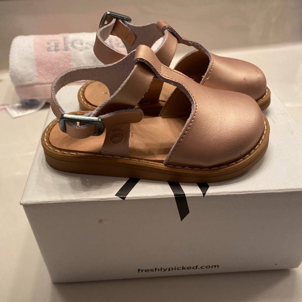 Freshly picked toddler sandal size 6